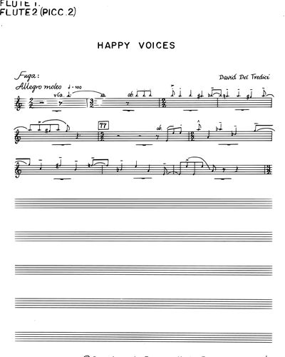 Happy Voices (Part II from "Child Alice")