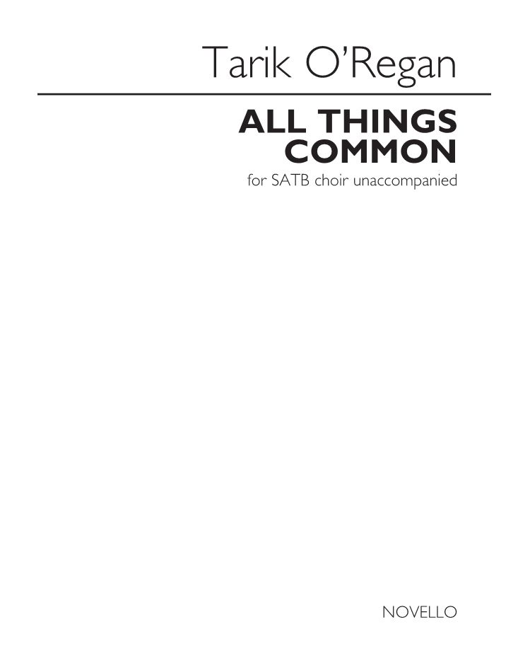 All Things Common
