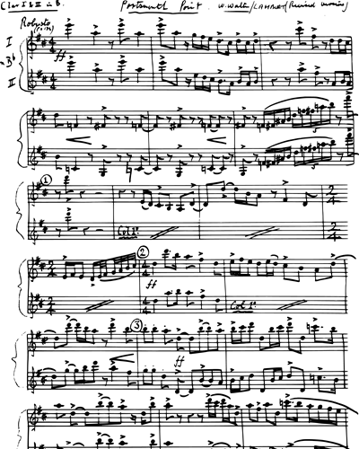 Clarinet in Bb 1 & Clarinet in Bb 2
