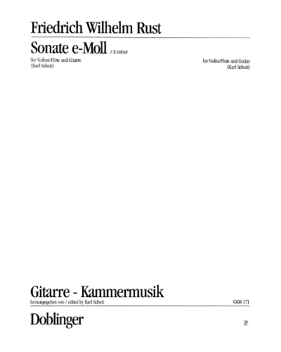 Sonate in E minor