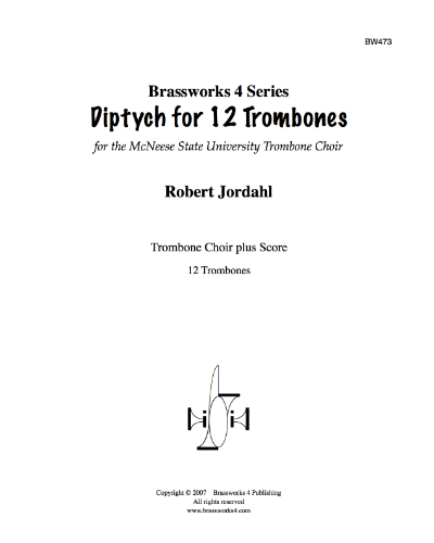 Diptich for 12 Trombones