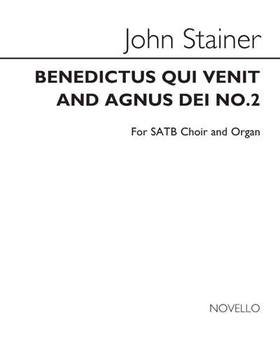 Benedictus qui venit" & "Agnus Dei" (from "The Service No. 2 in A & D")
