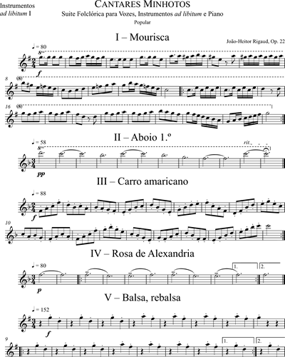 Instrument 1 (ad libitum)