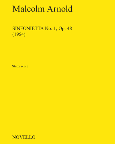 Sinfonietta No. 1, Op. 48
