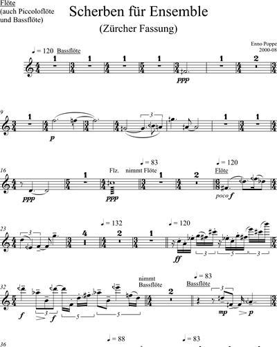 Flute/Piccolo/Bass Flute