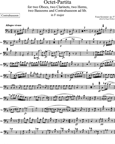 Oktett-Partita F-dur op. 57
