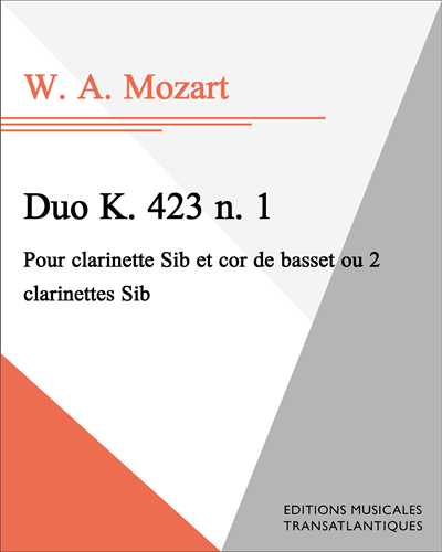 Duo K. 423 n. 1