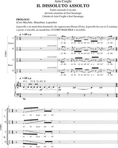 Opera Vocal Score