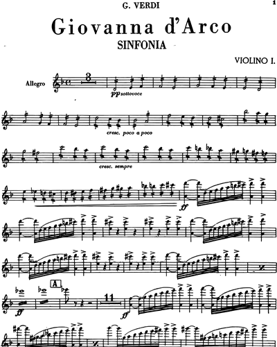 Giovanna d'Arco - Sinfonia