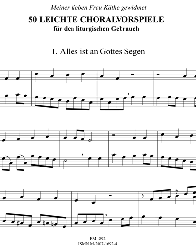Betzendorfer Orgelbüchlein