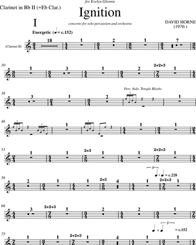 Clarinet 2 in Bb/Clarinet in Eb