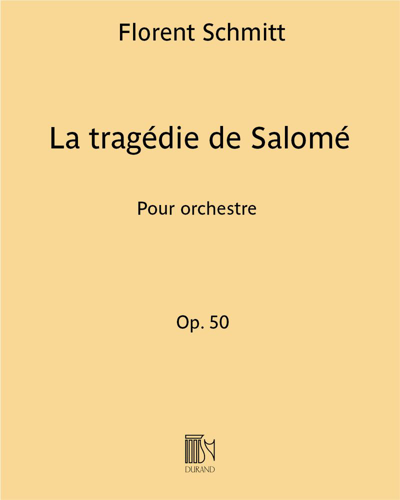 La tragédie de Salomé Op. 50