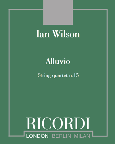 String quartet n.15 "Alluvio"