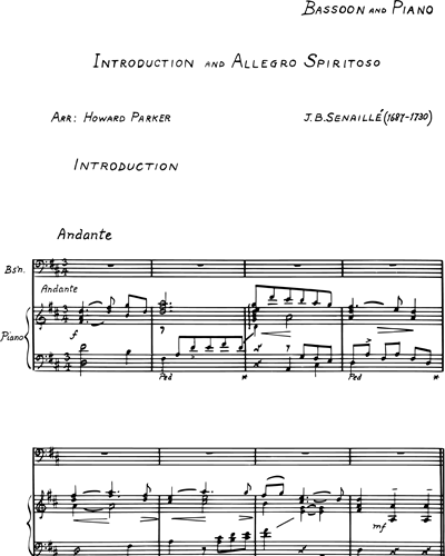 Introduction & Allegro spiritoso