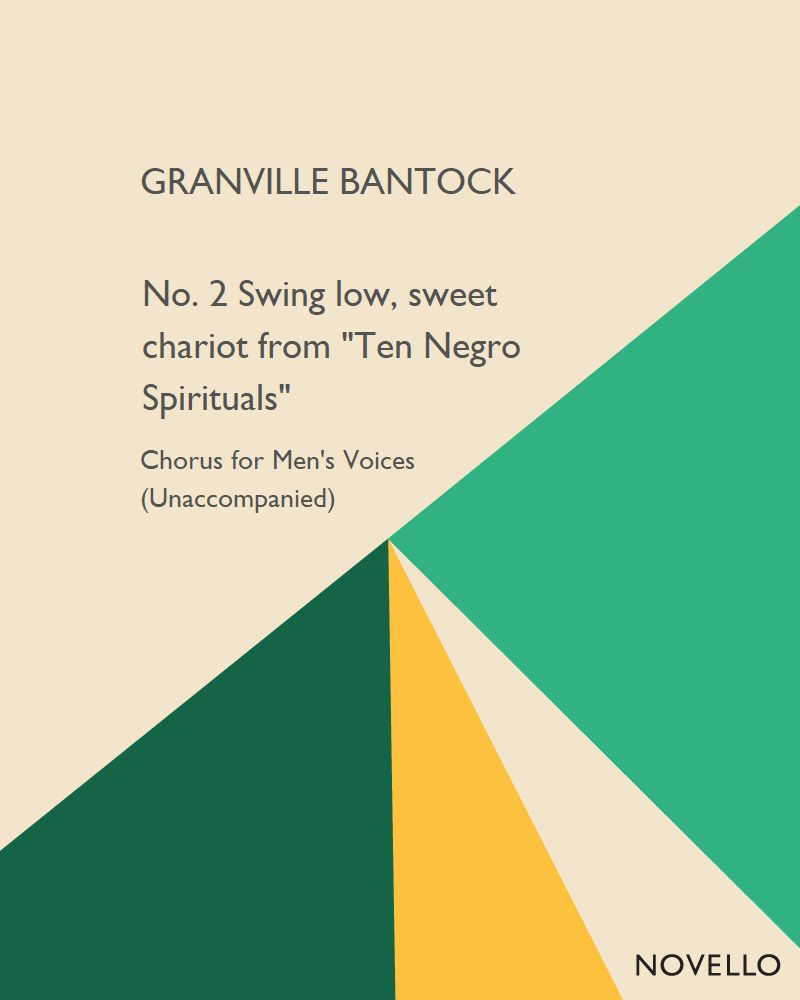Swing Low, Sweet Chariot (No. 2 from "Ten Negro Spirituals")