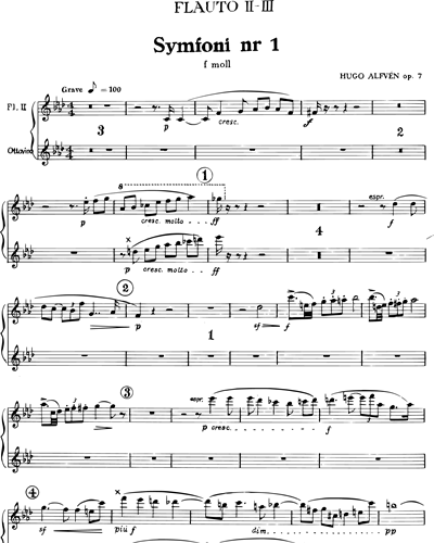 Flute 2 & Flute 3/Piccolo