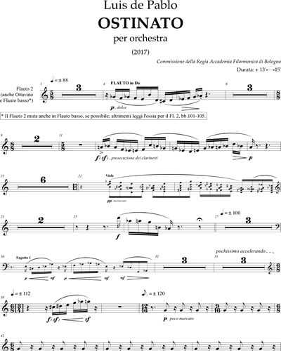 Flute 2/Piccolo/Bass Flute