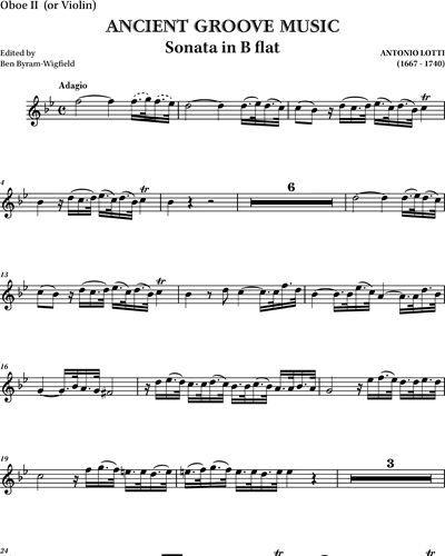 Oboe 2 & Violin 2 (Alternative)
