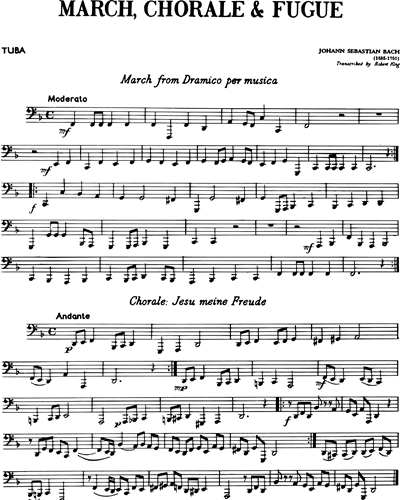 March, Chorale and Fugue 