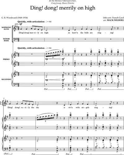 Vocal Score & Piano 4 Hands