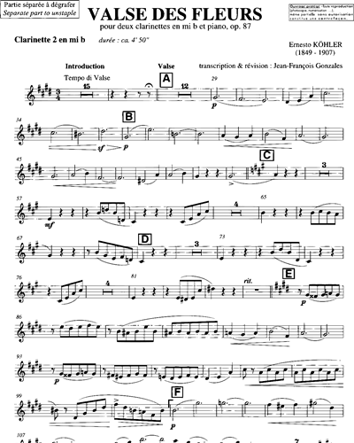 Bass Clarinet 2 (Alternative)