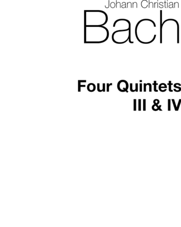 4 Quintets, No. 3 - 4