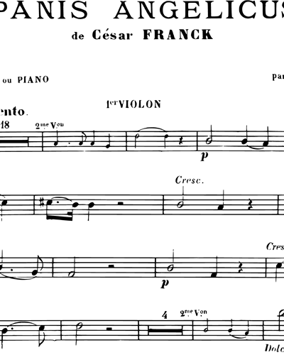 Panis Angelicus No. 21
