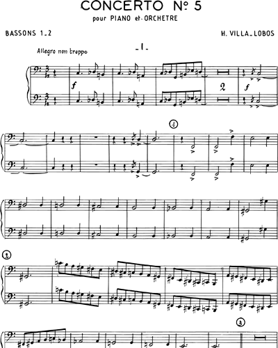Concerto n. 5 - Pour piano et orchestre