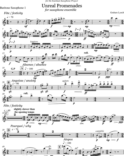 Baritone Saxophone 1