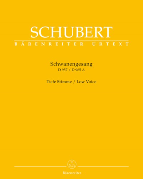 Schwanengesang: 13 Lieder on Poems by Rellstab and Heine, D 957 | 'Die Taubenpost', D 965 A
