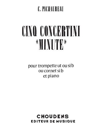 Cinq concertini 'minute' No. 3