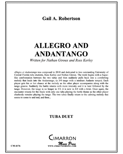 Allegro and Andantango