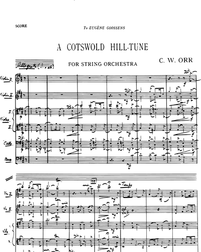 A Cotswold Hill-Tune