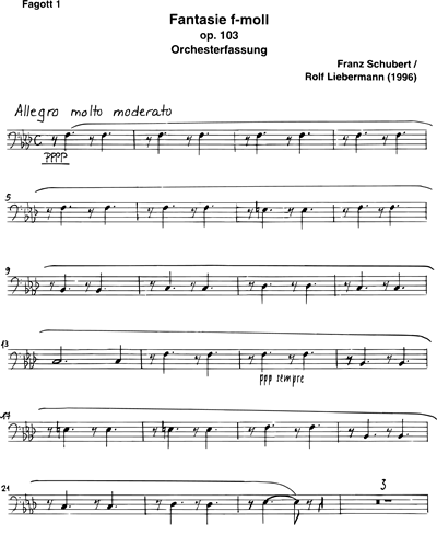 Fantasie f-moll Op. 103