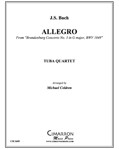 Allegro (from 'Brandenburg Concerto No. 3 in G major, BWV 1048')