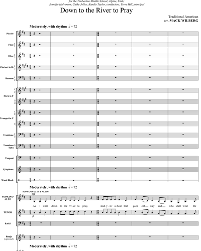 Full Score & Mixed Chorus