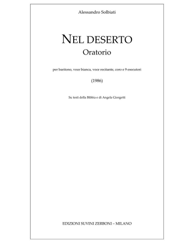 Nel deserto