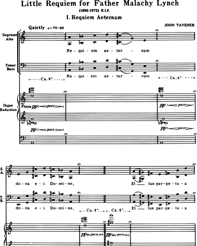 Mixed Chorus SATB & Organ Reduction