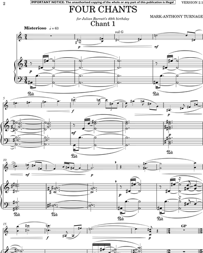 Piano Score