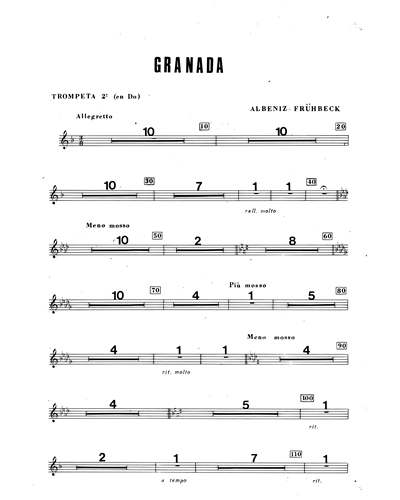 Granada (n° 1 de la "Suite Española")