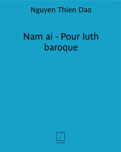 Nam ai - Pour luth baroque