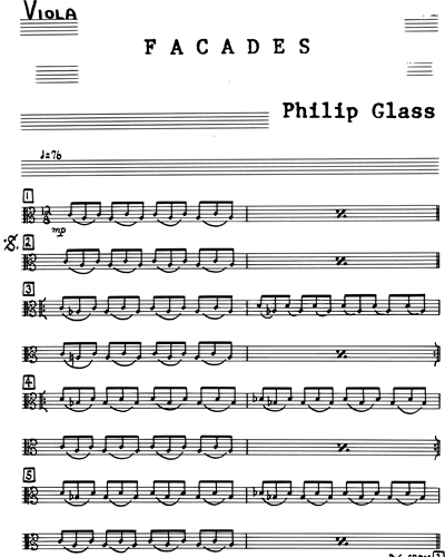 Façades From Glassworks Cello Sheet Music By Philip Glass Nkoda 