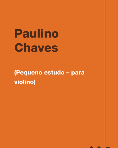 (Pequeno estudo – para violino)