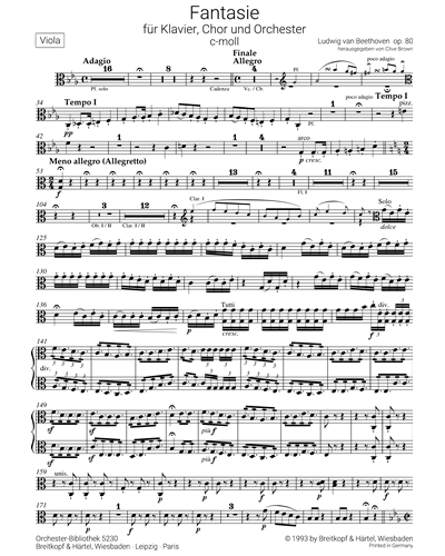 Chorfantasie c-moll op. 80
