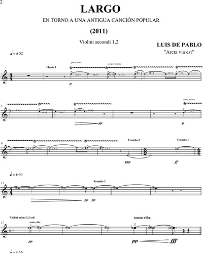 Violin 2 Desk 1 & Violin 2 Desk 2