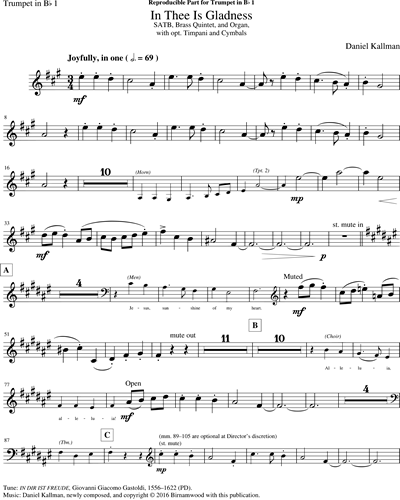 Trumpet in Bb 1 (Alternative)