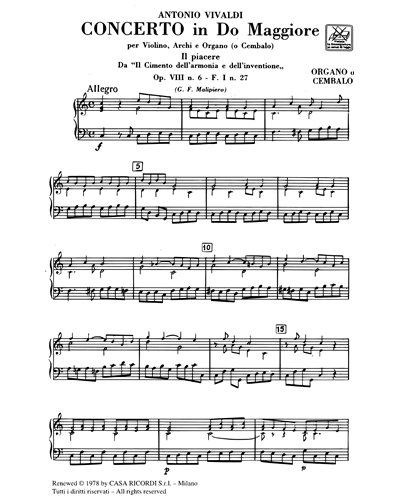 Organ/Harpsichord (Alternative)