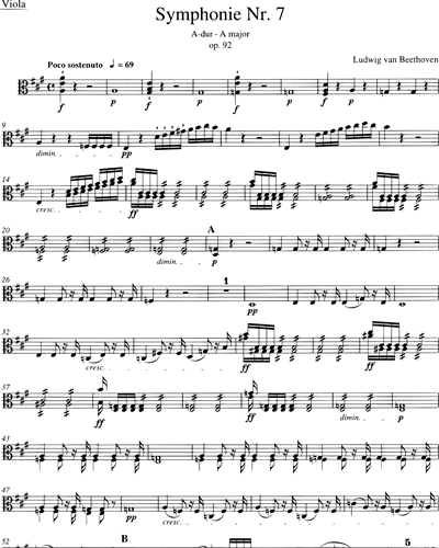 Symphony No. 7 in A major, op. 92