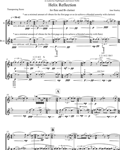 Flute & Clarinet in Bb