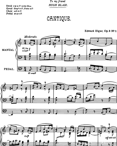Cantique, Op. 3 No. 1